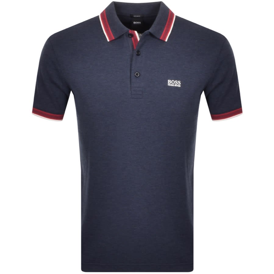 Alternative Image for ProductBOSS Paddy Polo T Shirt Navy1